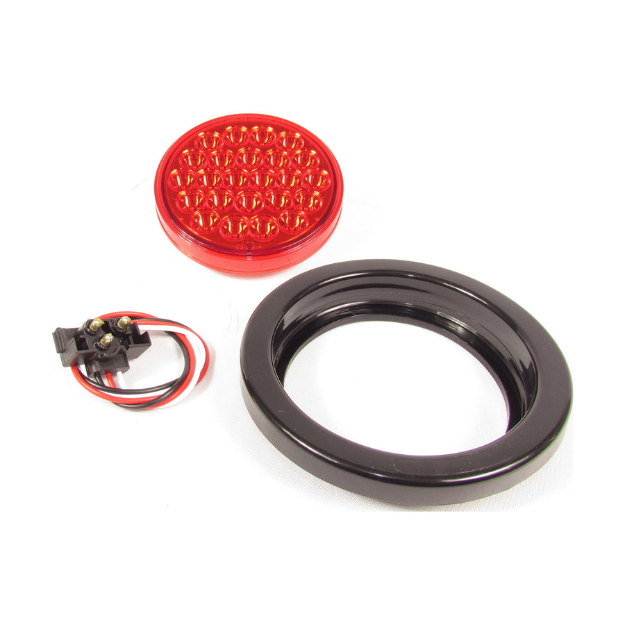 REPLACE F235108 / "RED 4"" DIA. 24 LED SEALED KIT 12 VOLTS" Tractolaser