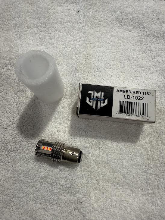 BULB JML 1157 STAR LED AMB/RED Tractolaser