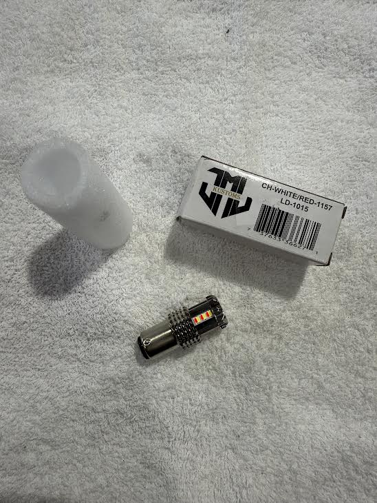 BULB JML 1157 STAR LED WHITE/RED Tractolaser