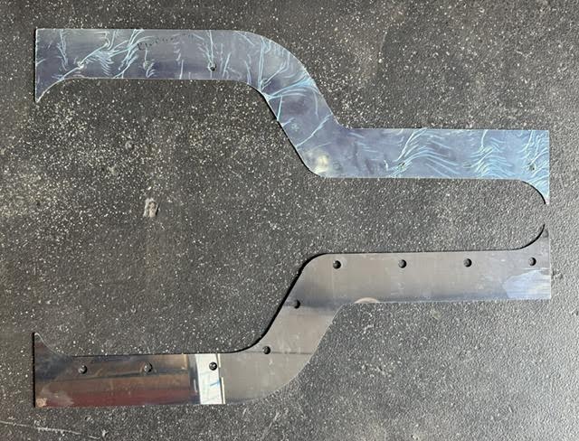 Kenworth SS 3" Daylight Door Contoured Exterior Trim w/Dimple X2 Tractolaser