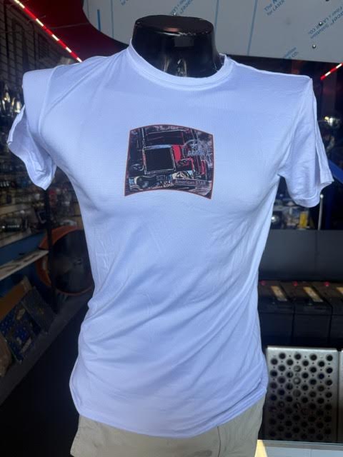 Truck T-shirts AMS RED TRUCK DESERT T-shirt Designs size M Tractolaser