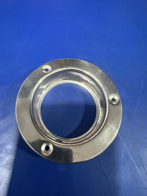 2.5" Stainless Steel Flange Cover - Silver Tractolaser