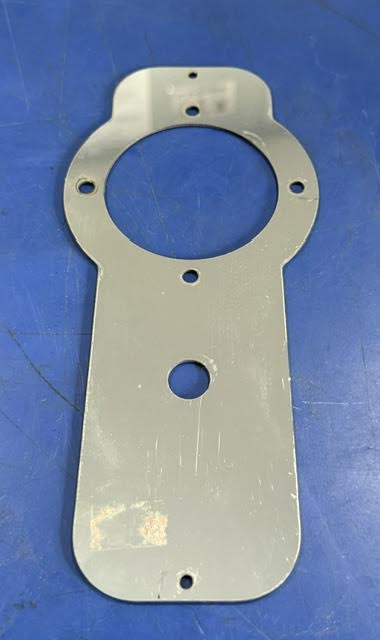 Stainless Steel single Watermelon Cabin Dome Light Plate With Switch Hole each Tractolaser