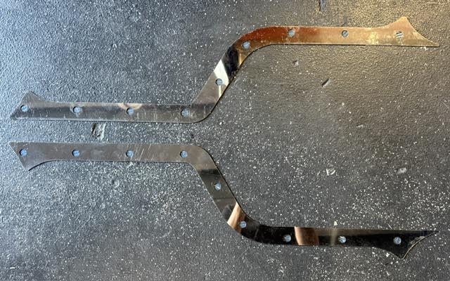 Kenworth SS Daylight Door Contoured Exterior Trim w/Dimple X2 Tractolaser
