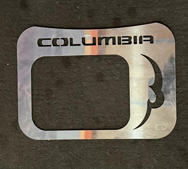 Freightliner stainless steel door handle surrounds - PAIR — Empire Chrome Tractolaser