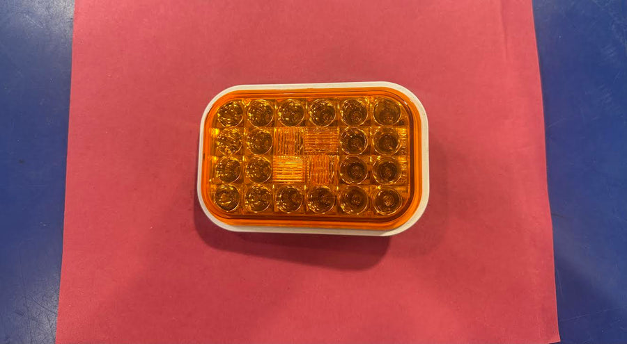 F235288 Pearl Series Rectangular LED Light AMB Tractolaser