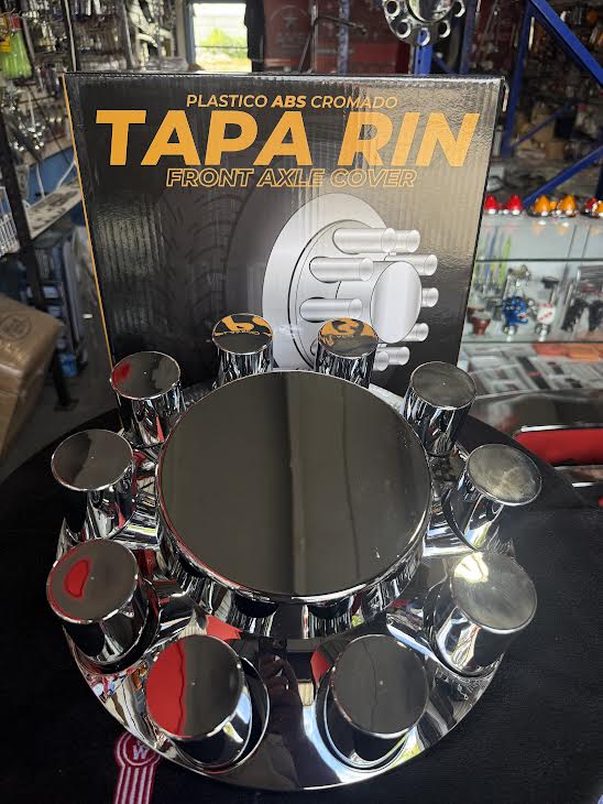 FLAT Axle Cover Single Wheel - Front Screw-On (TAPA RIN DELANTERO PLANO) Tractolaser