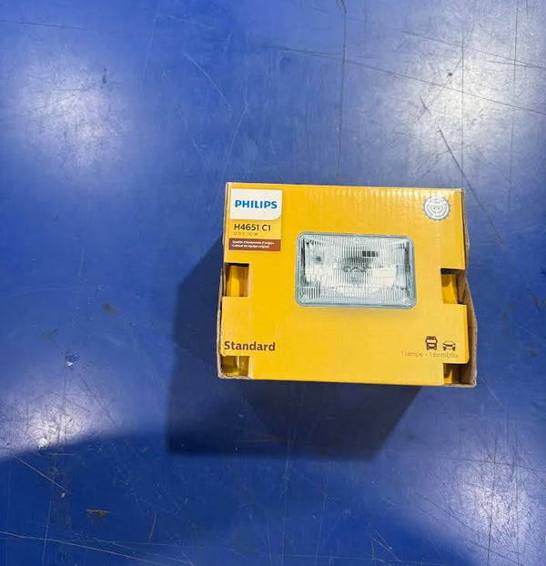 REGULAR PHILIPS Rectangular Light 4X6 H4651 C1 Tractolaser