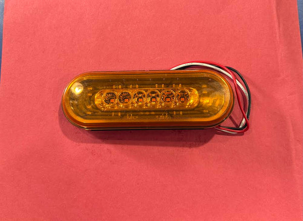 Oval light amber led Tractolaser