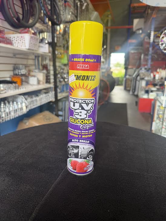 SILICONA DE BRILLO UV3 SIMONIS SPRAY FRESA