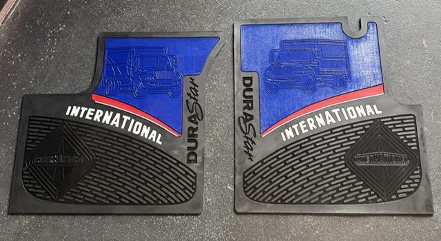 INTERNATIONAL MAT FLOOR BLUE Tractolaser