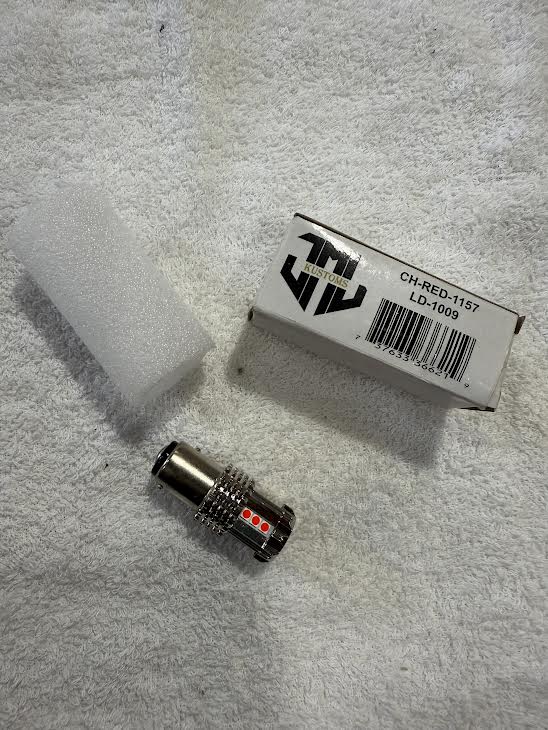 BULB JML 1157 STAR LED RED Tractolaser