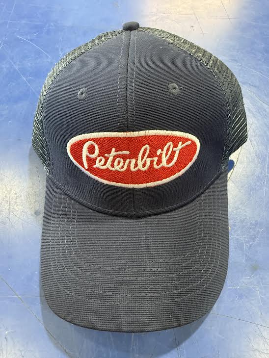 PETERBILT CURVED BILL PATCH HAT BLUE DARK Tractolaser