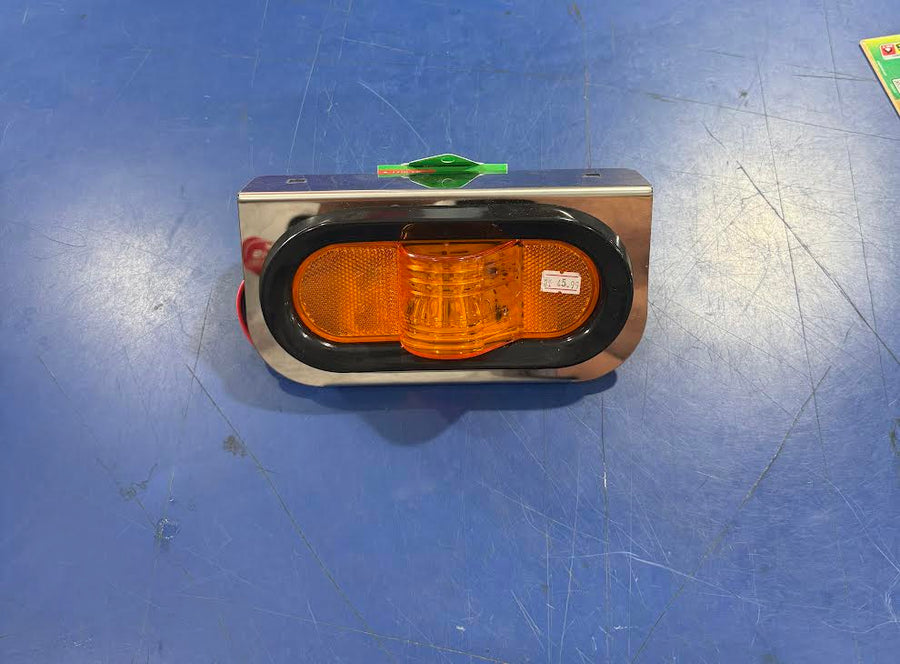 Bracket whit light amb turn signal Tractolaser