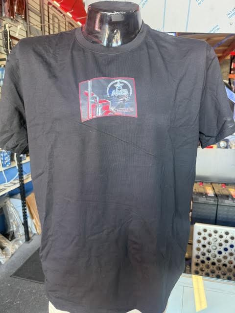 Truck T-shirts AMS BLACK/RED TRUCK DESERT T-shirt Designs size 2XL Tractolaser