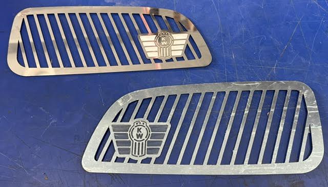 FOG LIGHT PROTECTOR STAINLESS STEEL KENWORTH T660 X 2 Tractolaser