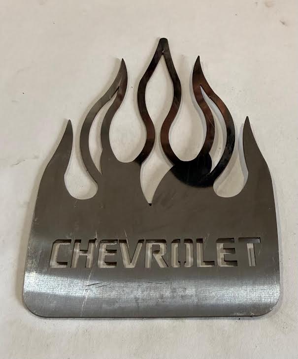 FLAME CHEVROLET UNIVERSAL SS 6" X 4" Tractolaser