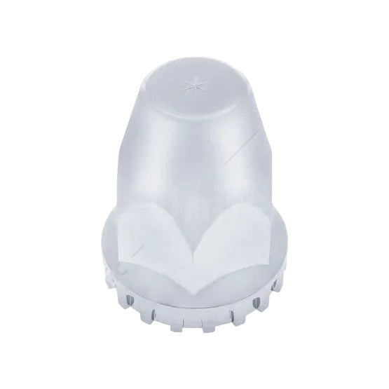 1-1/2" X 2-3/4" Chrome Plastic Original Nut Cover - Push-On (Bulk) Tractolaser