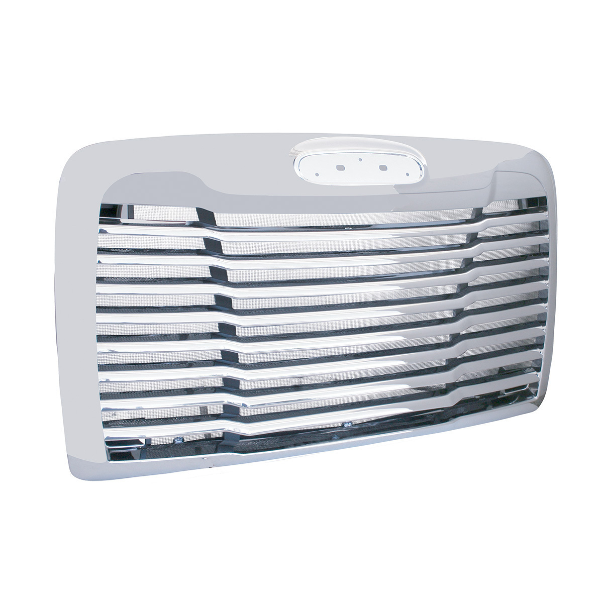 Chrome Grille With Bug Screen For 2005-2010 Freightliner Century Tractolaser