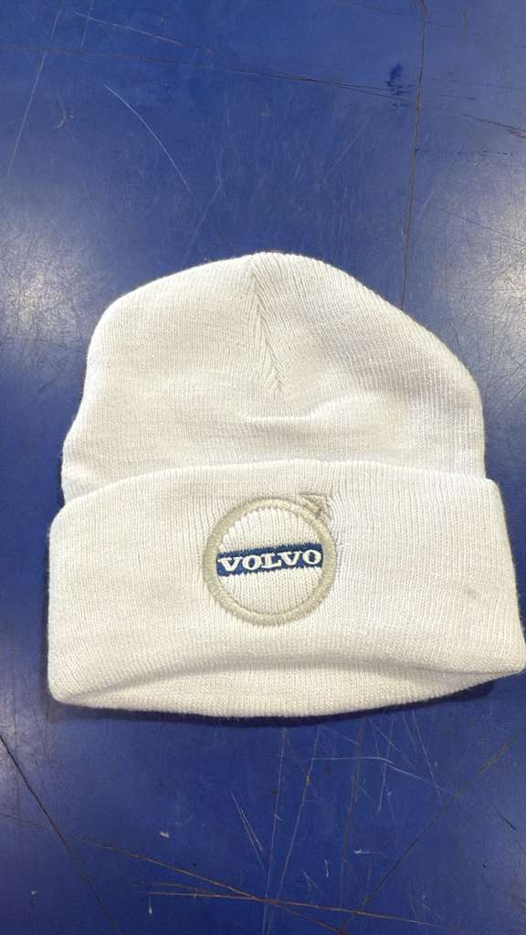 GORRO PARA EL FRIO VOLVO BLANCO Tractolaser