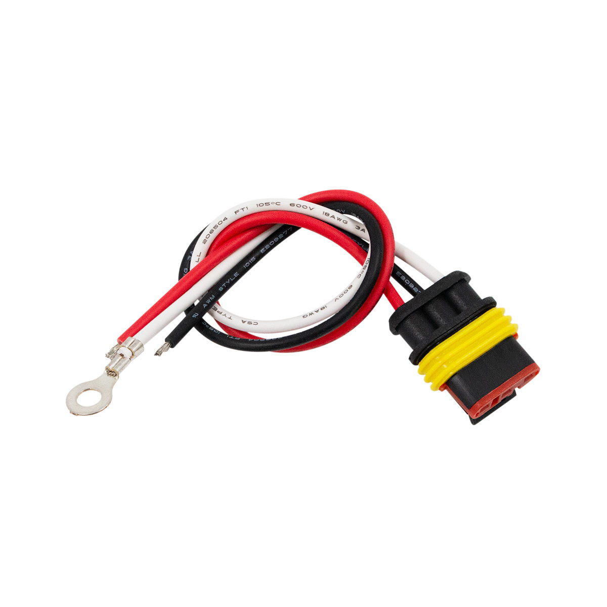 3 Wire Pin Plug water resistant Tractolaser