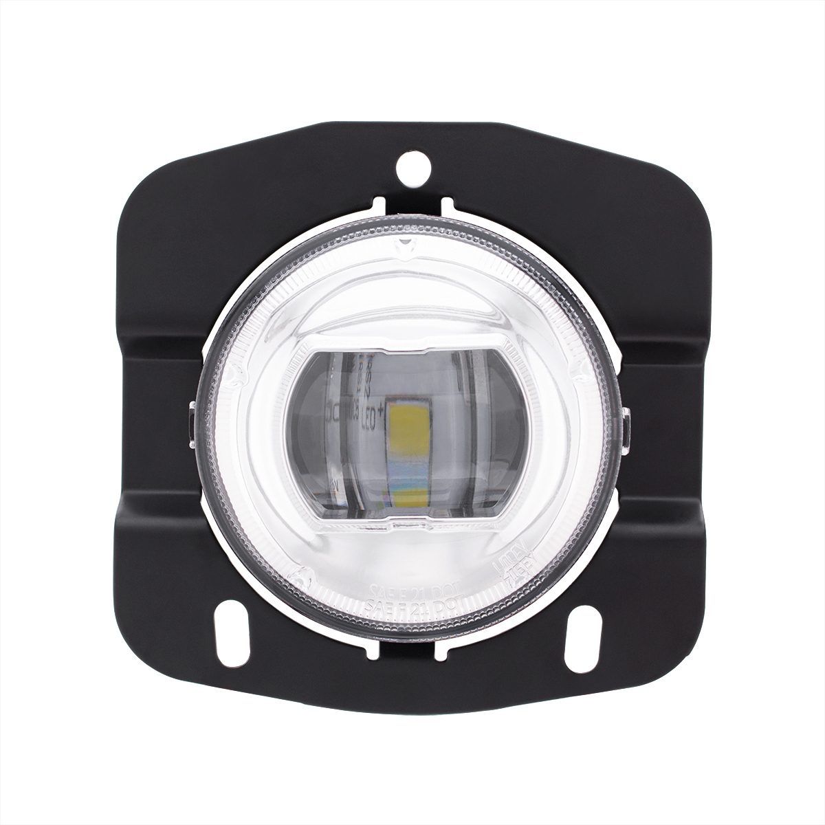 LED Fog Light For 2013-2022 Kenworth 1st Gen T680 -Competition Series- Chrome 35871 UP Tractolaser