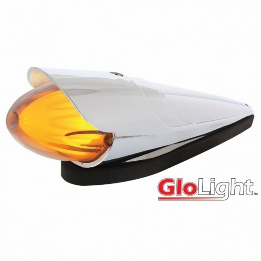 9 LED Dual Function GloLight Watermelon Grakon 1000 Style Cab Light Kit With Visor Tractolaser