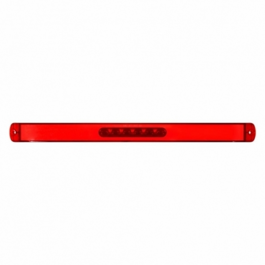 28 LED 17" GloLight Bar (Stop, Turn & Tail) - Red LED/Red Lens OPTRONIX Tractolaser