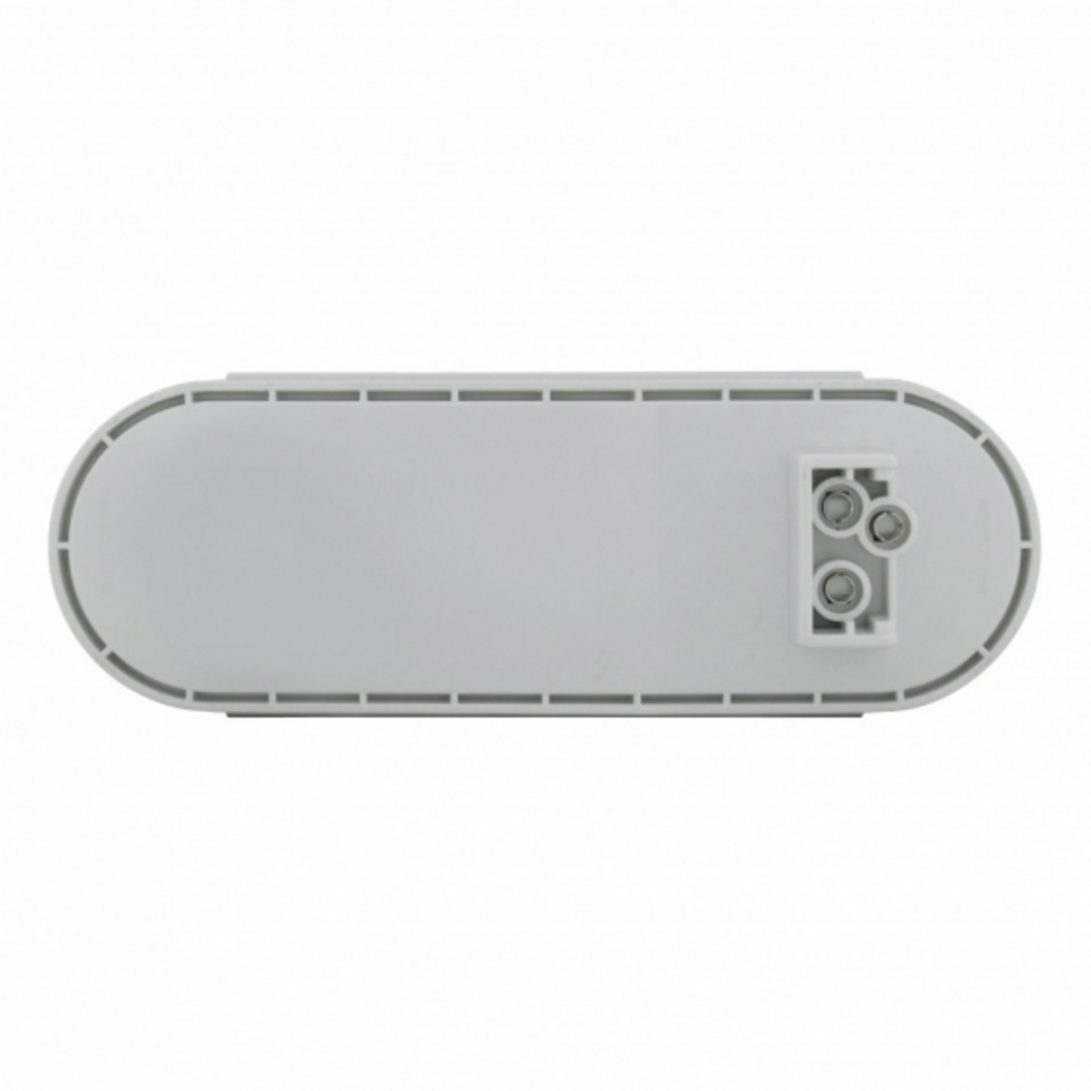 22 LED 6" Oval GloLight (Stop, Turn & Tail) - Red LED/Red Lens Tractolaser