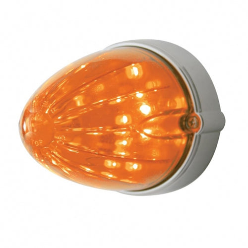 19 LED WATERMELON GRAKON 1000 FLUSH MOUNT KIT - AMBER LED/DARK AMBER LENS 37300 Tractolaser