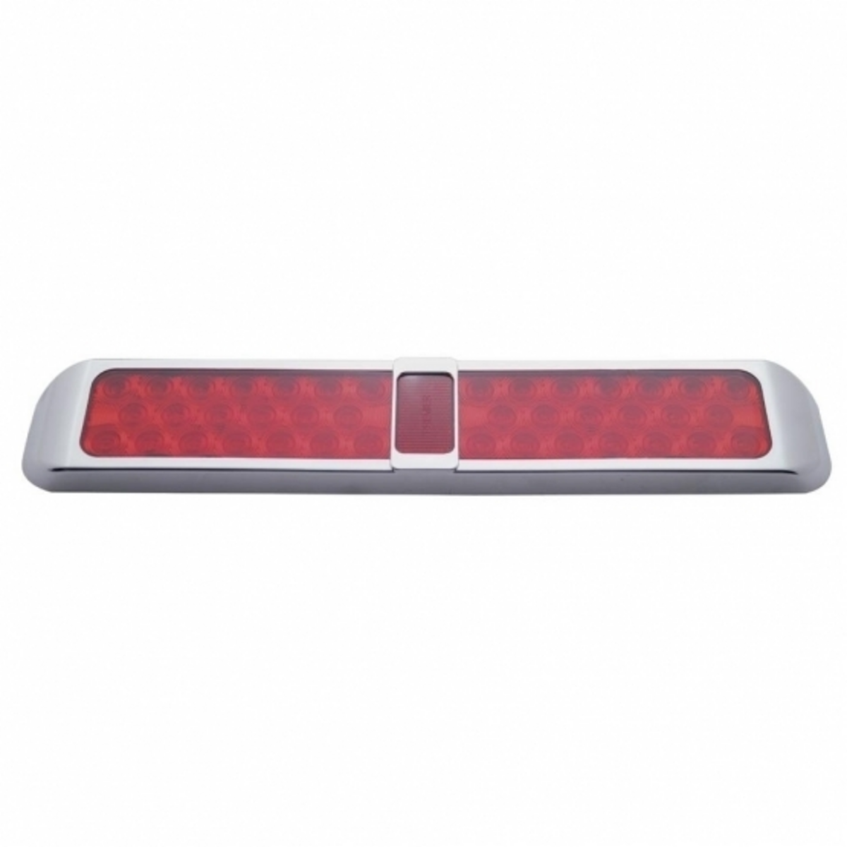 40 LED Light With Bezel (Stop, Turn & Tail) - Red LED/Red Lens 37961 UP Tractolaser