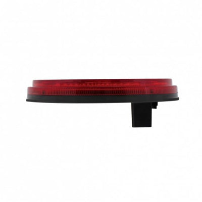 7 LED 4" Round Competition Series Light (Stop, Turn & Tail) - Red LED/Red Lens Tractolaser