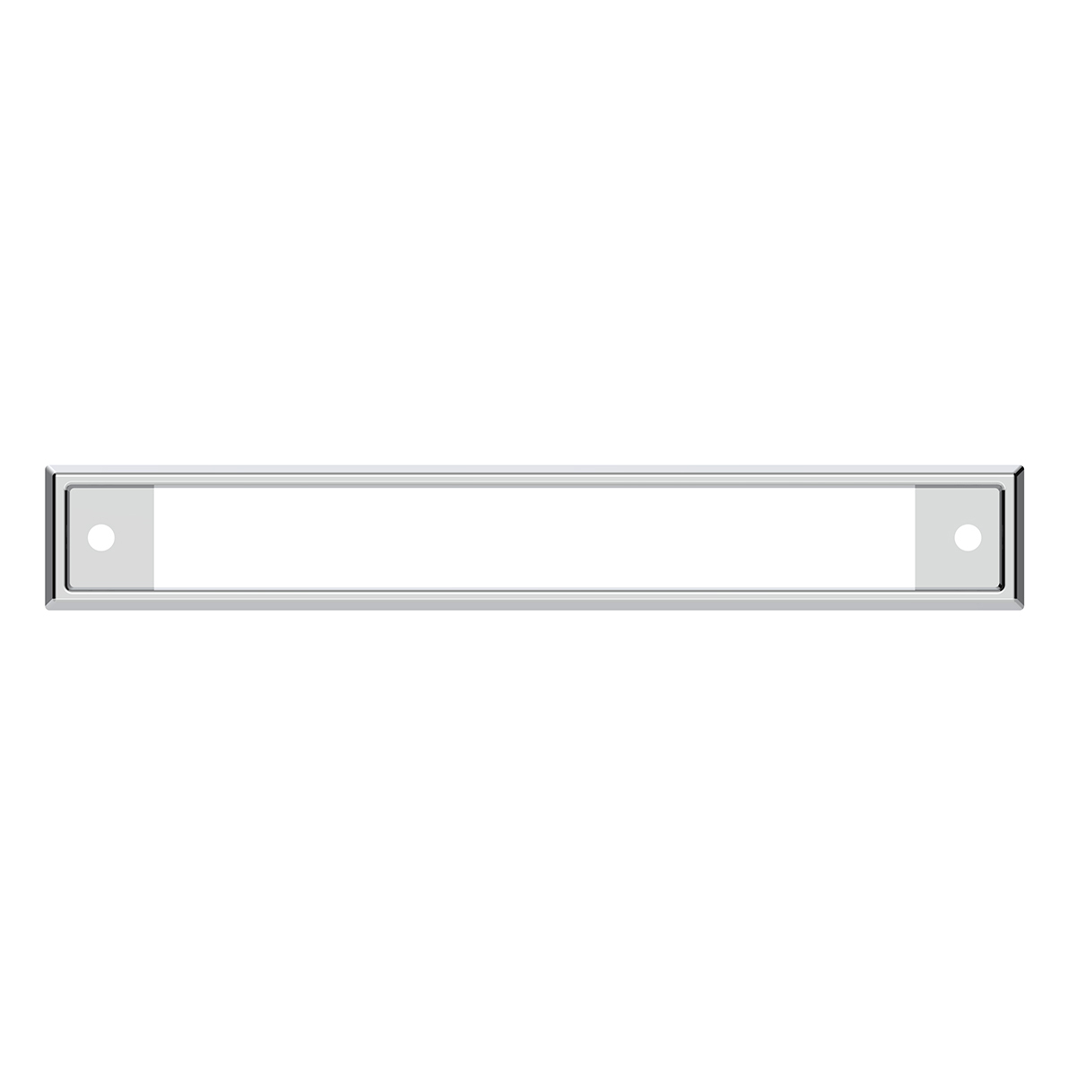 Chrome Plastic Headliner Warning Lights Bezel For Kenworth W900 (1990-2005) And T800/T600 (1993-2005) 40997 UP Tractolaser