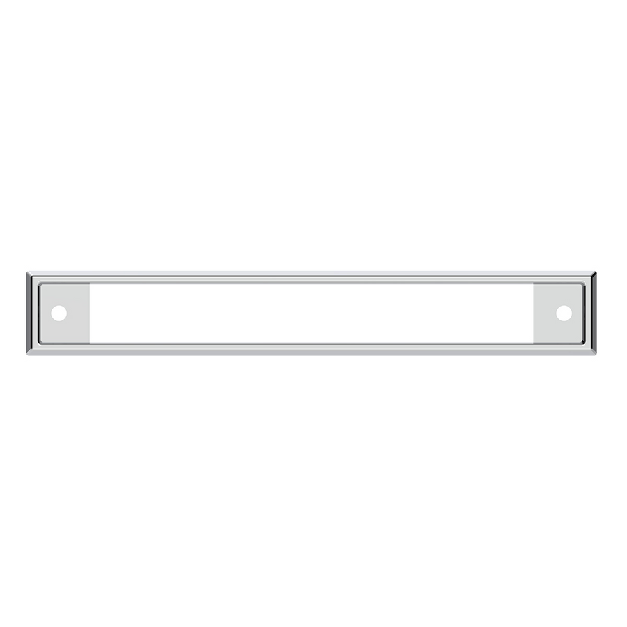 Chrome Plastic Headliner Warning Lights Bezel For Kenworth W900 (1990-2005) And T800/T600 (1993-2005) 40997 UP Tractolaser