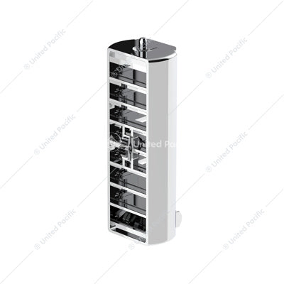 CHROME PLASTIC A/C VENT FOR 1989-2010 FREIGHTLINER FLD/CLASSIC - PASSENGER 41023 Tractolaser