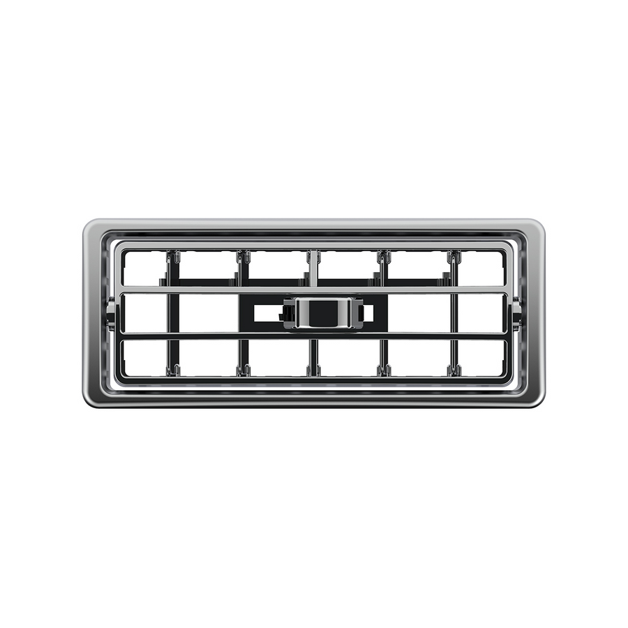 Chrome Plastic A/C Vent For 2002-2005 Kenworth W900/T800/T600 - Center 41104 UP Tractolaser