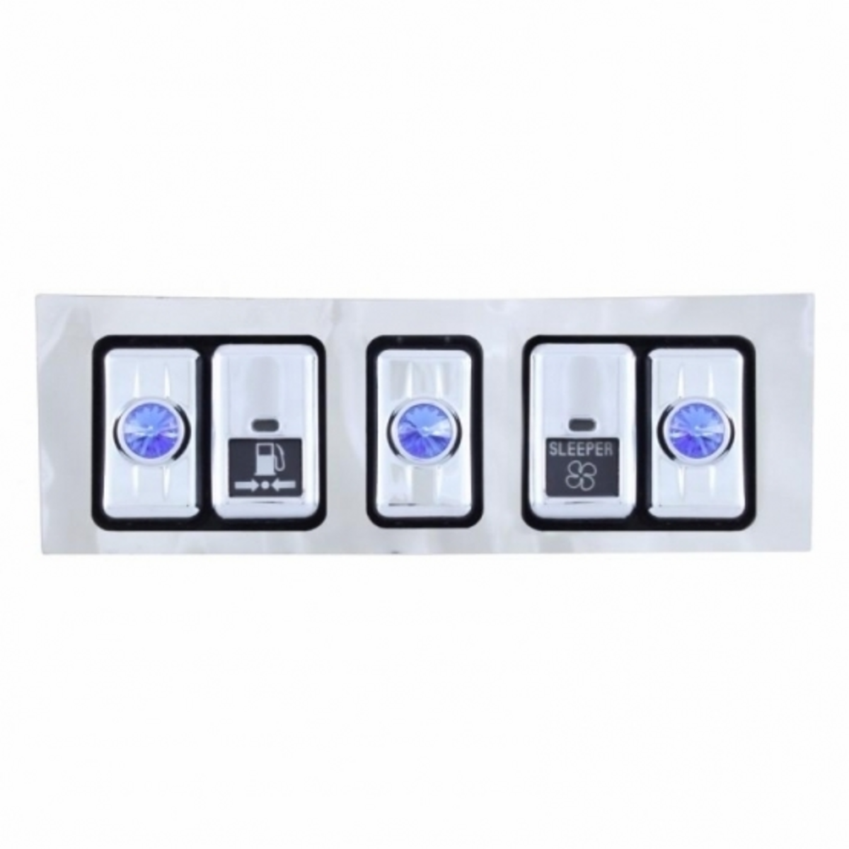 Rocker Switch Cover For 1998-2018 Volvo VNL - Plain 41635 UP Tractolaser