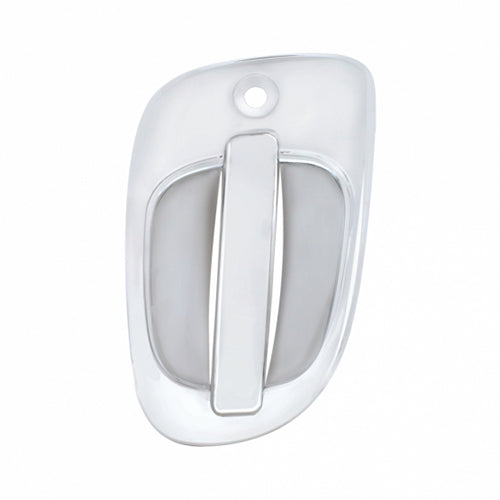 CHROME EXTERIOR DOOR HANDLE COVER FOR FREIGHTLINER CASCADIA (2008-2017) AND M2 (2004+) - DRIVER 42093 Tractolaser