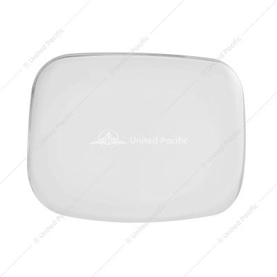 CHROME HOOD MIRROR COVER FOR 2008-2017 FREIGHTLINER CASCADIA - PASSENGER 42370 Tractolaser