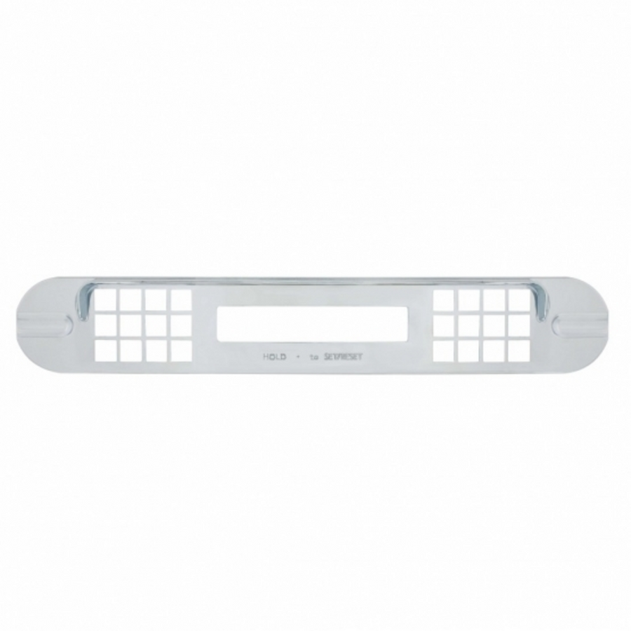 Chrome Plastic Center Dash Warning Light Panel Cover For Freightliner Cascadia 42372 UP Tractolaser