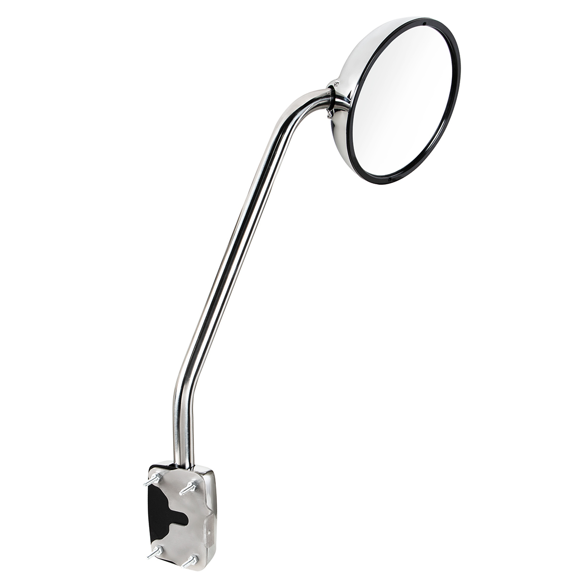 Chrome Hood Mirror For 2013-2021 Kenworth T680 - Passenger 42843 UP Tractolaser
