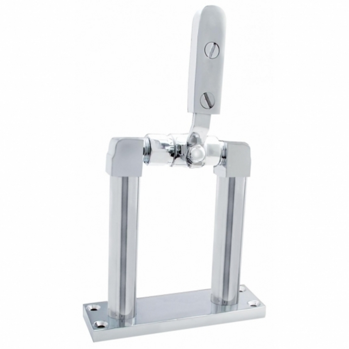 4" Chrome Air Horn Valve Lever With Stand Set 46106 UP Tractolaser