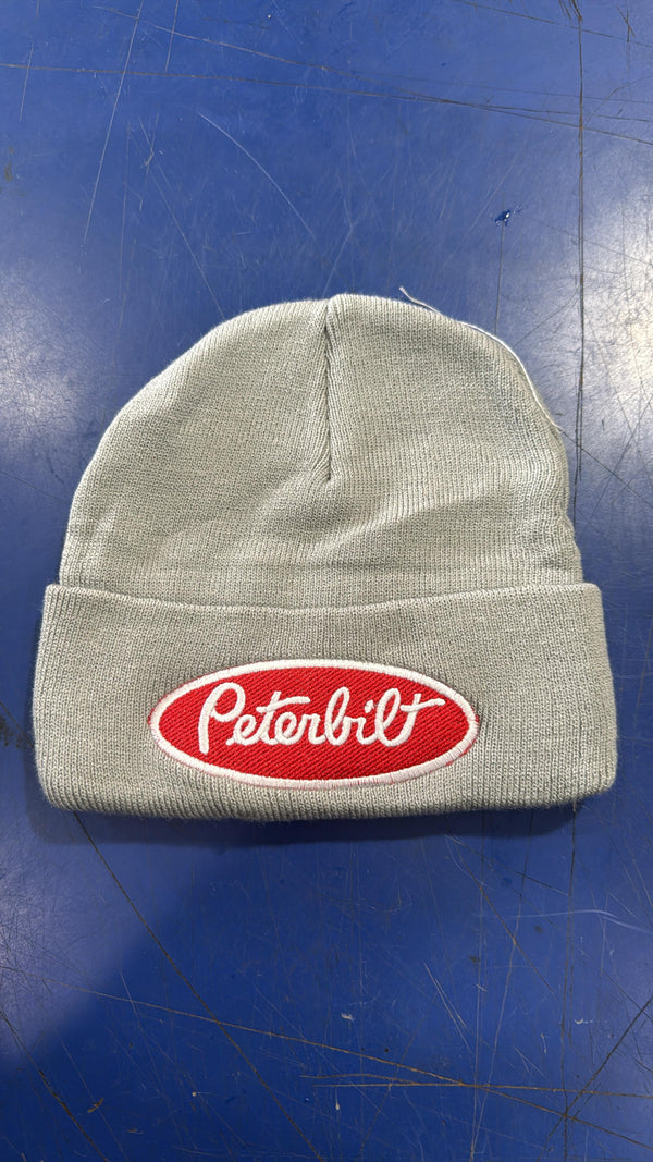 GORRO PARA EL FRIO PETERBILT GRIS Tractolaser