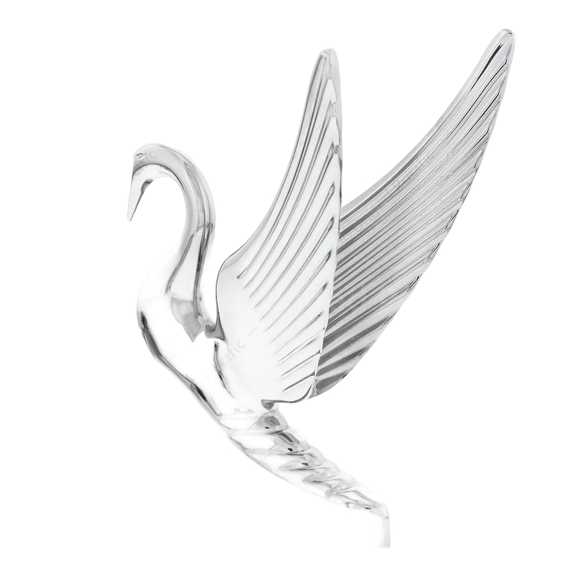 Die-Cast Swan Hood Ornament - Chrome 72001 UP Tractolaser
