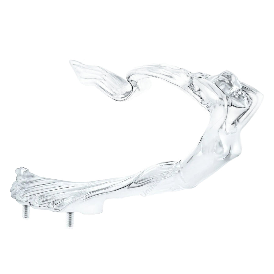 Die-Cast Flying Goddess Hood Ornament - Chrome 72019 UP Tractolaser