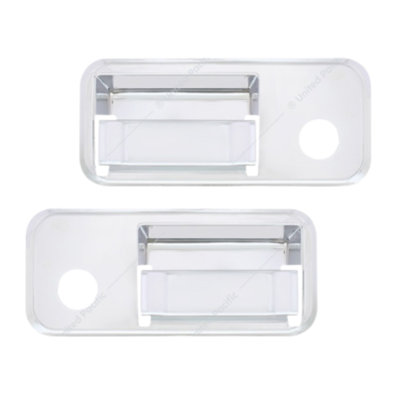 CHROME EXTERIOR DOOR HANDLE COVER FOR VN/VNL AND VT (PAIR) 41618 Tractolaser