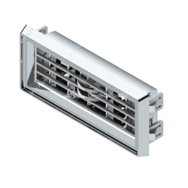 CHROME PLASTIC A/C VENT VENT FOR 1987-2000 PETERBILT 41018 Tractolaser