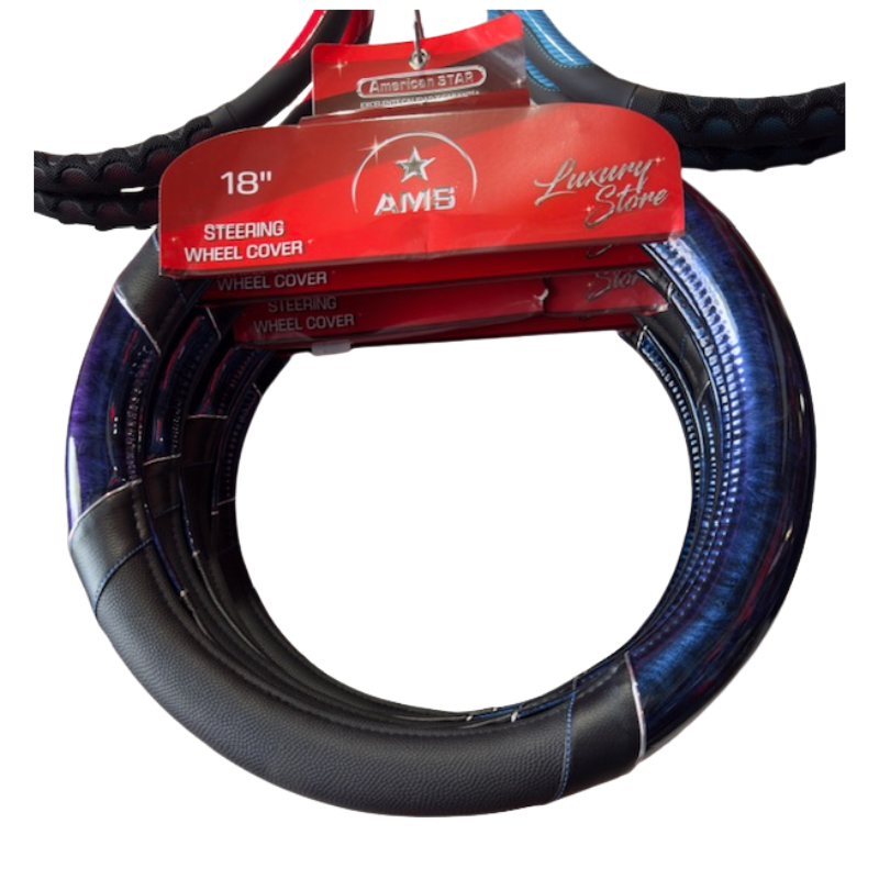 COVER WHEEL 18 BLUE CHROME AMS Tractolaser