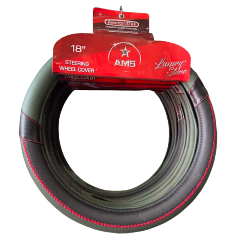 COVER WHEEL 18 GREEN/RED AMS Tractolaser