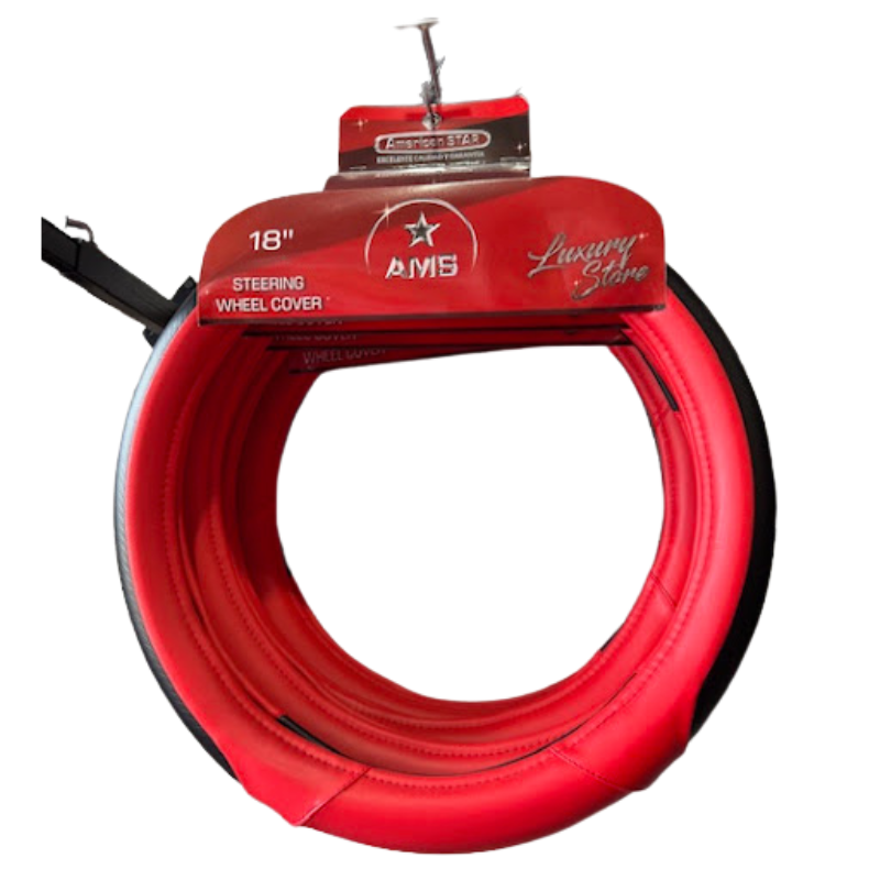 COVER WHEEL 18 RED AMS Tractolaser